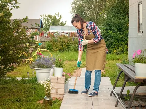 garden tidy up